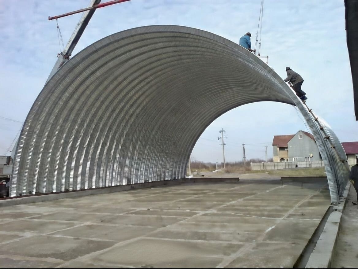 Арочный профнастил МП10ПГ